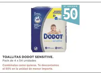 Supercor Toallitas Dodot Sensitive oferta