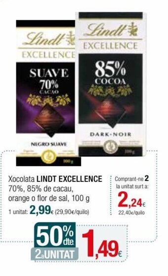 Condis LIndt Excellence oferta