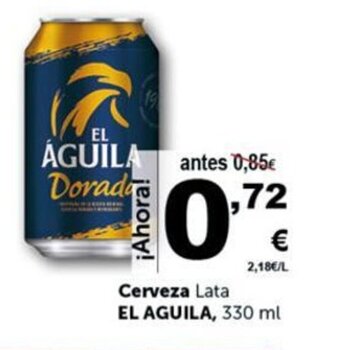 Masymas Cerveza EL AGUILA oferta