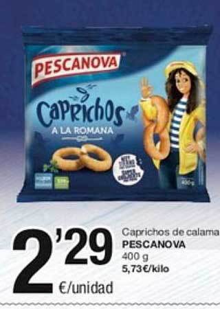 SPAR Fragadis Caprichos de calamar pescanova oferta