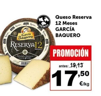 Masymas Queso reserva 12 meses garcia baquero oferta