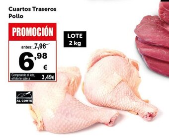 Masymas Cuartos traseros pollo oferta