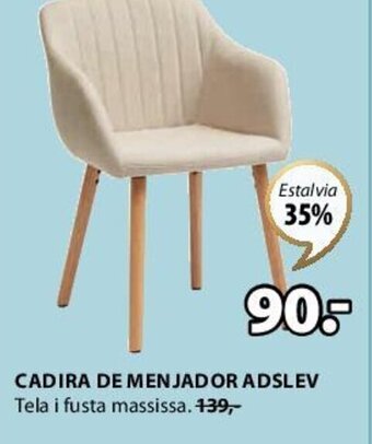 JYSK Cadira de Menjador Adslev oferta