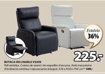 JYSK Butaca Inclinable Vejen oferta