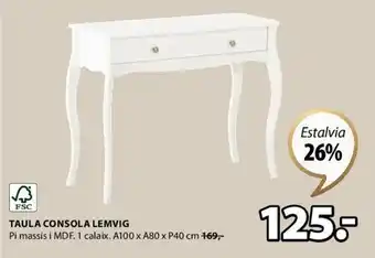 Taula Consola Lemvig