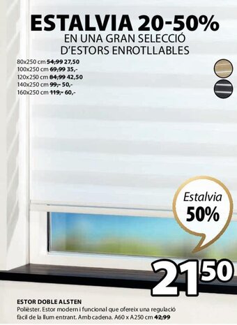 JYSK Estor Doble Alsten oferta