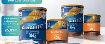 Hipercor Pack Vainilla Y Chocolate oferta