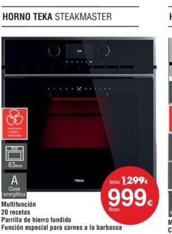 Milar Horno Teka Steakmaster oferta