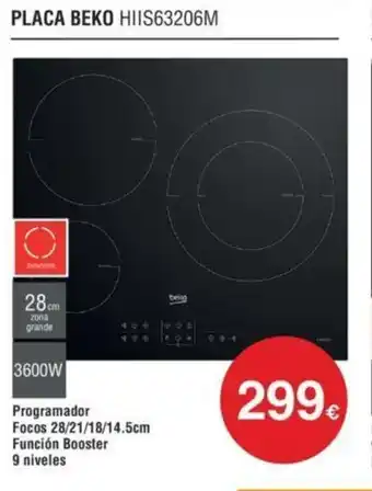 Milar Placa Beko oferta