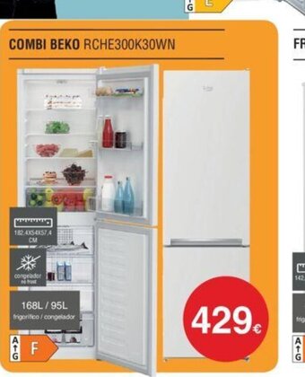 Milar Combi Beko RCHE300K30WN oferta
