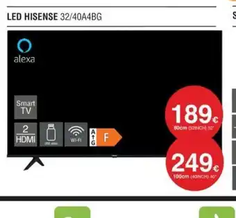 Milar Led Hisense oferta
