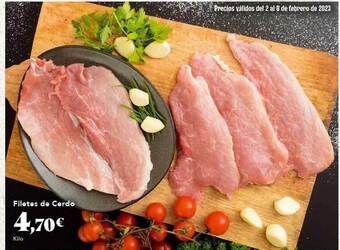 Gadis Filetes de cerdo oferta