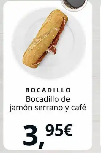 IKEA Bocadillo bocadillo de jamón serrano y café oferta