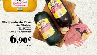 Gadis Mortadela de pavo sin gluten el pozo oferta