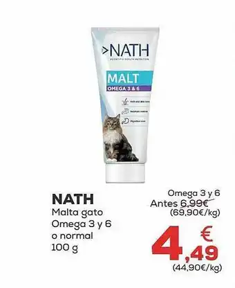 Kiwoko Nath malta gato omega 3 y 6 o normal oferta