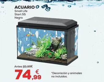 Kiwoko Acuario small life start 55 negro oferta