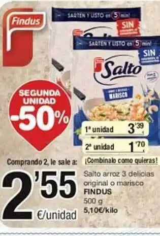 SPAR Fragadis Saito arroz findus oferta