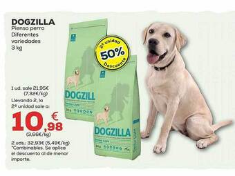 Kiwoko Dogzilla pienso perro diferentes variedades oferta