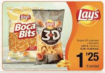 SPAR Fragadis Bugles 3d originales o bocabits lay's oferta