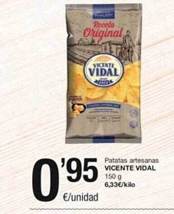 SPAR Fragadis Patatas artesanas vicente vidal oferta