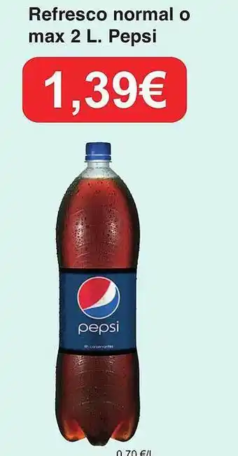 Spar La Palma Refresco normal o max pepsi oferta