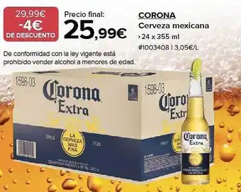 Costco Corona cerveza mexicana oferta