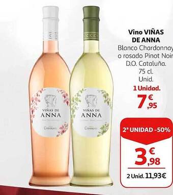 Alcampo Vino viñas de anna oferta