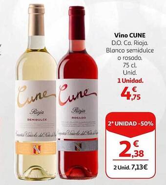 Alcampo Vino cune oferta