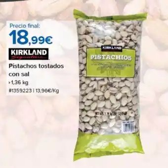 Costco Pistachos tostados con sal kirkland oferta