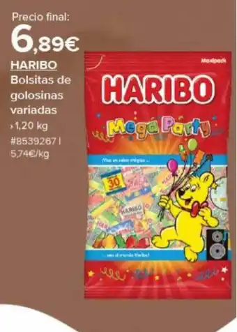 Costco Haribo bolsitas de golosinas variadas oferta