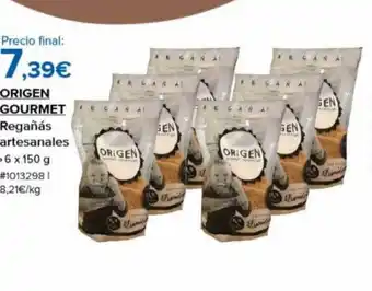 Costco Origen gourmet regañás artesanales oferta