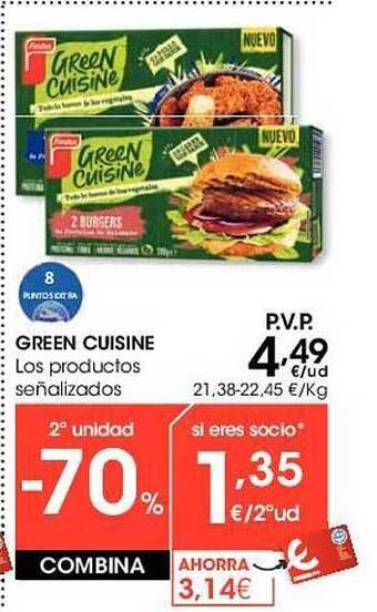 Eroski Green cuisine oferta