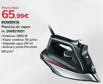 Costco Rowenta plancha de vapor oferta