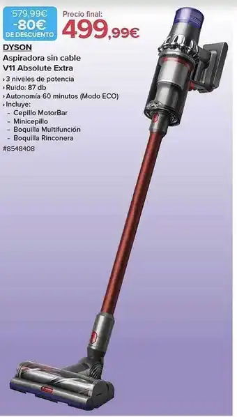 Costco Dyson aspiradora sin cable oferta