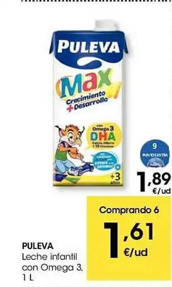 Eroski Puleva leche infantil con omega 3 oferta