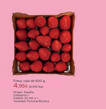Hipercor Fresa oferta