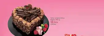 Hipercor Tarta corazón selva negra oferta
