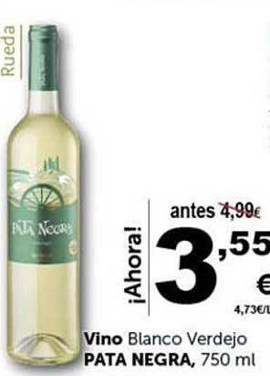 Masymas Vino blanco verdejo pata negra oferta