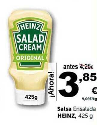 Masymas Salsa ensalada heinz oferta