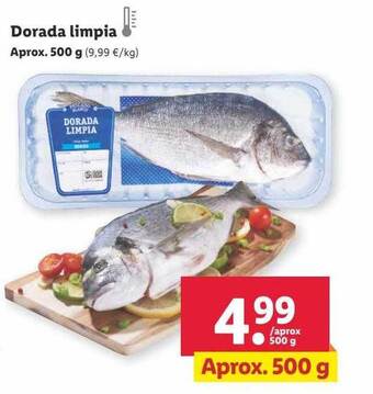 Lidl Dorada limpia oferta