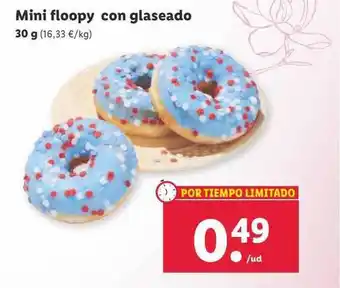 Lidl Mini floopy con glaseado oferta