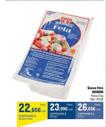 Makro Queso feta dodoni oferta