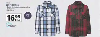 Lidl Esmara sobrecamisa oferta
