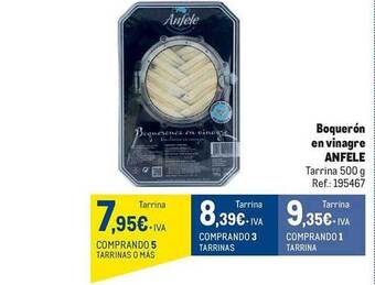 Makro Boquerón en vinagre anfele oferta