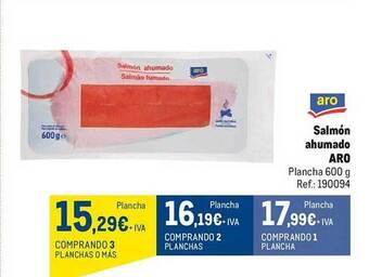 Makro Salmón ahumado aro oferta