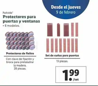 Lidl Protectores para puertas y ventanas oferta