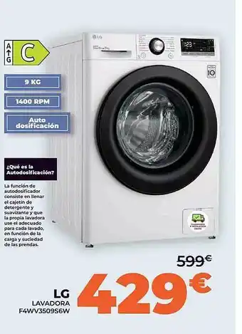 Pascual Martí Lg lavadora oferta