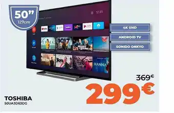 Pascual Martí Toshiba android tv oferta