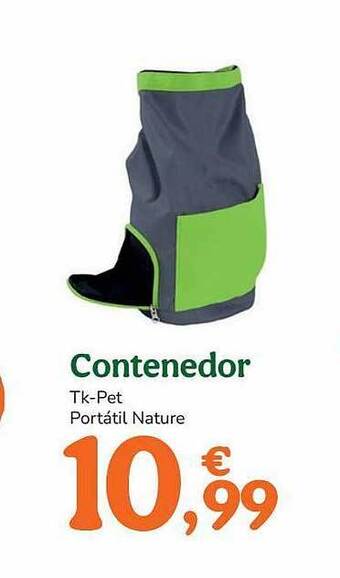 TiendAnimal Contenedor tk-pet portátil nature oferta