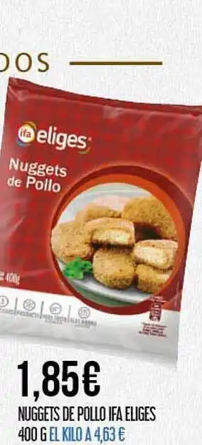 Claudio Nuggets de pollo ifa eliges oferta